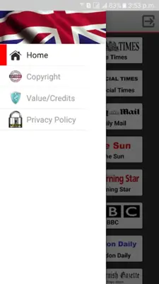 UK Newspapers android App screenshot 5